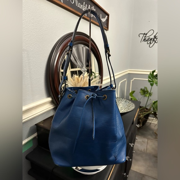 Louis Vuitton Handbags - **SALE** Louis Vuitton Blue Epi Petite Noe